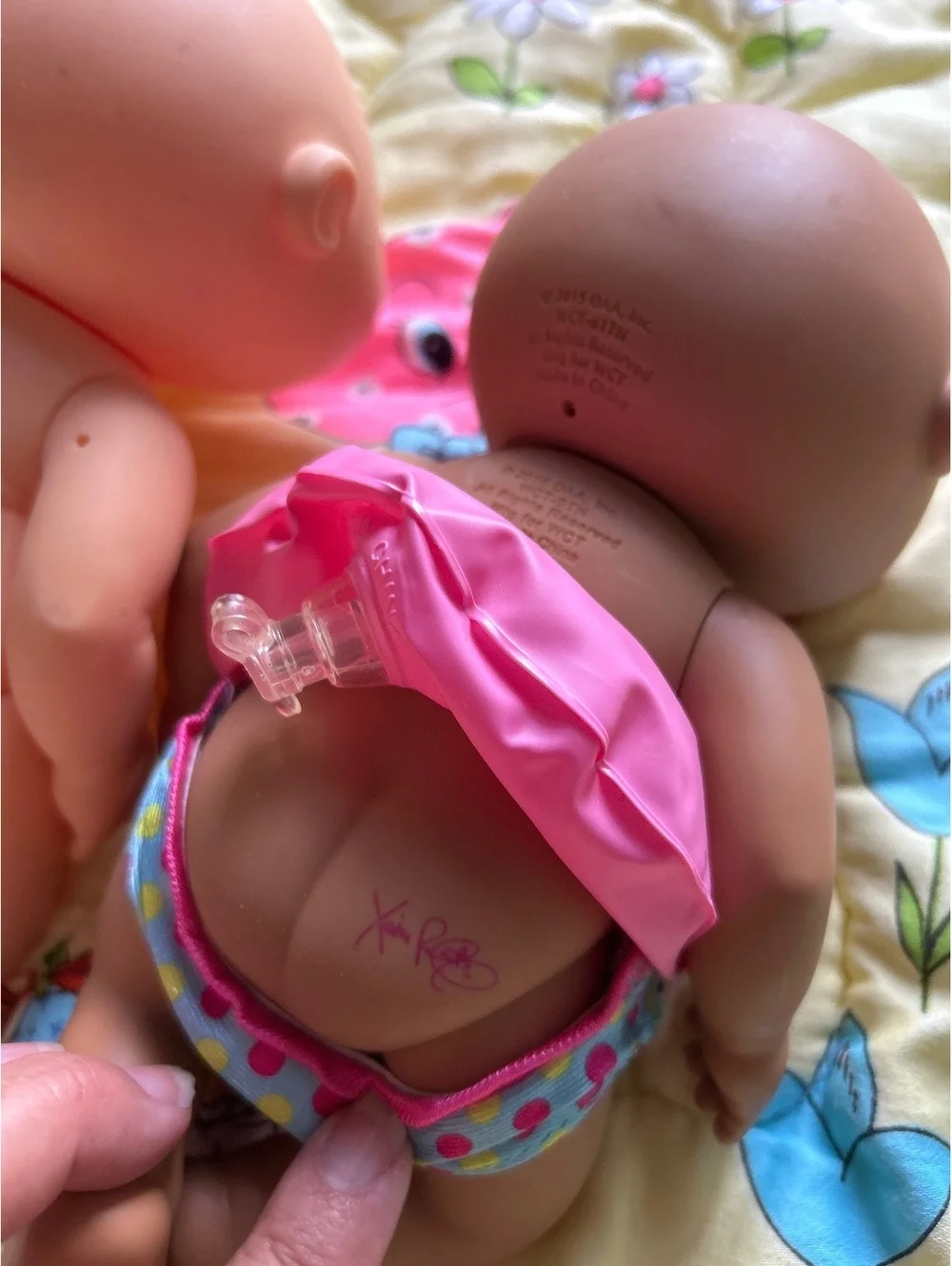 Cabbage Patch Kids Baby Dolls Set of 2 with Swim Diaper